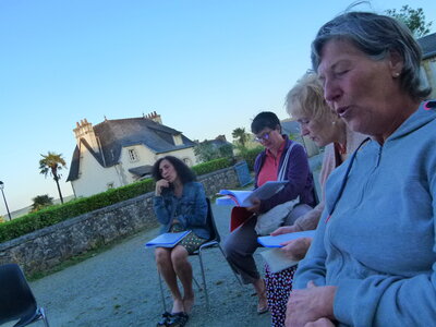 Les Veillées-Chansons en Bretagne : Album de Anne et Manon Landévennec juillet 2020, P1240939