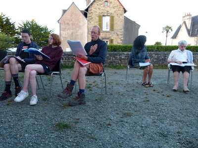 Les Veillées-Chansons en Bretagne : Album de Anne et Manon Landévennec juillet 2020, P1240940