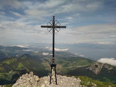 Montagne, dent_oche_croix