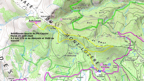 2020 08 26 Séjour Génolhac, 2020_08 25 Boucle du Pic Cassini Trace 110