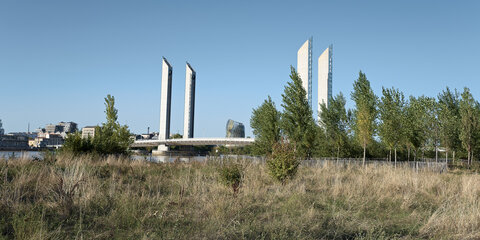 Fabien Magigue 2020, Quais rive droite, Bordeaux, Pont Jacques Chaban Delmas