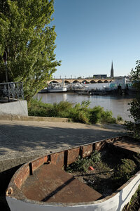 Fabien Magigue 2020, Quais rive droite, Bordeaux, Pont de Pierre