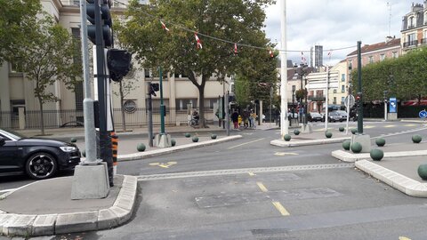 Points noirs, point noir intersection pont de puteaux D7