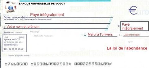 utilisateur 2, cheque-abondance