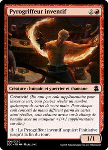 FC, Crea.Pyrogriffeur inventif