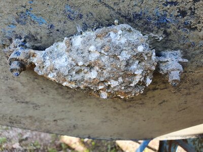 Memoires sur l'eau - Travaux, Ça c'est une anode !