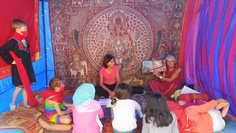 Rythmes et Couleurs de l'Inde 2020, Rythmes et Couleurs de l’Inde 7 tente a contes  5 