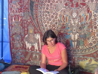 Rythmes et Couleurs de l'Inde 2020, Rythmes et Couleurs de l’Inde 7 tente a contes2  2 