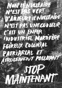 RIEZ - Pleins d'affiches contre le nucléaire, 2. STOP NOW.cleaned