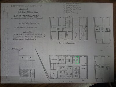 Gaillard74, Plan Cave