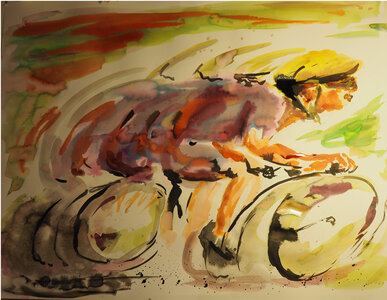 Dessin/peinture/... jeudi soirs, Emilie