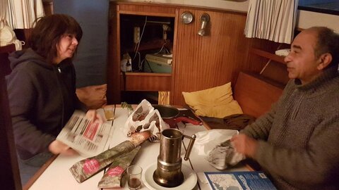 Memoires sur l'eau: de Valence à Balaruc, rich geral croissants
