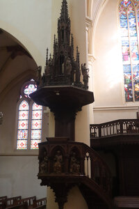 20200813-02 GR7 Ballon d'Alsace - Grancey - Beaune, 1493 L'église abbatiale, Remiremont.