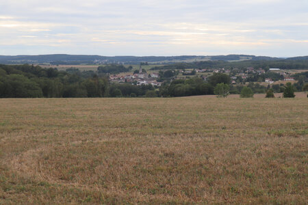 20200813-02 GR7 Ballon d'Alsace - Grancey - Beaune, 1546 Vue sur Uzemain depuis le bivouac