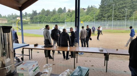 2019, 2019- 012 -Les premiers arrivants