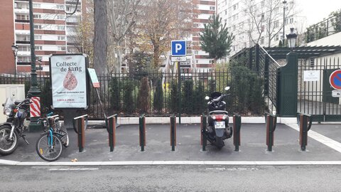 Stationnements vélos, Général de Gaulle Lorilleux 2RM