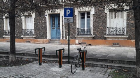 Stationnements vélos, Vieille église 3 arceaux nouveaux