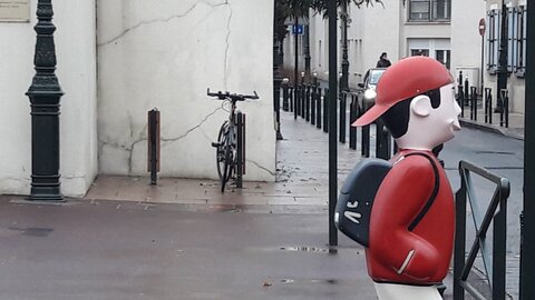 Stationnements vélos, Pavillons école 4