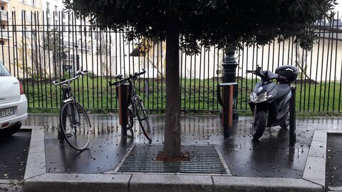 Stationnements vélos, Pasteur 2 arceaux 1