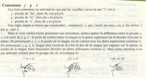 DU1, les voyelles j q x 