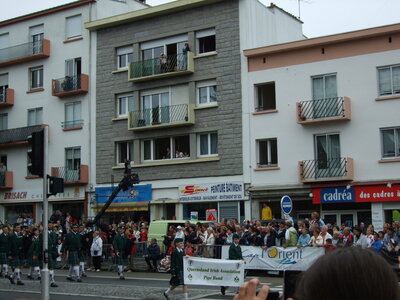 Grande parade festival Lorient 2008<br>@copyleft <a href=https://www.le-fab-lab.com>Le Fab'Blab</a> Licence Art Libre, queensland-irish-association-pipe-band-australie