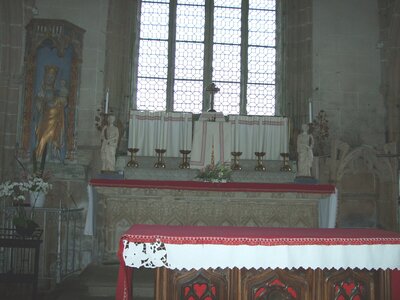 Kernascléden 2009<br>@copyleft <a href=https://www.le-fab-lab.com>Le Fab'Blab</a> Licence Art Libre, kernascleden-interieur-eglise-02