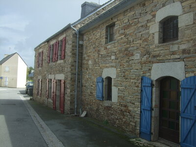 Calan, Pontcallec, Sainte-Anne des Bois<br>@copyleft <a href=https://www.le-fab-lab.com>Le Fab'Blab</a> Licence Art Libre, calan-bourg-maison-en-pierre