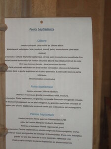 Calan, Pontcallec, Sainte-Anne des Bois<br>@copyleft <a href=https://www.le-fab-lab.com>Le Fab'Blab</a> Licence Art Libre, calan-eglise-fonts-batismaux-infos