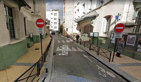 Pistes cyclables, Collin contre-sens cyclable