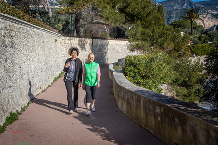 Tour du Cap Ferrat 21février2021, Patricia et Martine 21fev2021  2 sur 16 