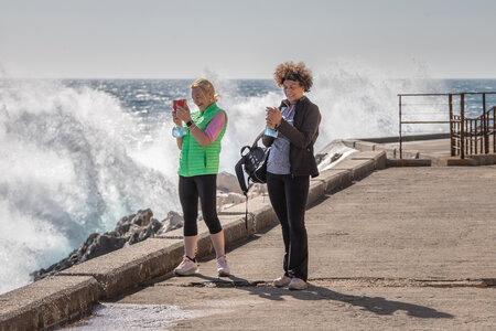 Tour du Cap Ferrat 21février2021, Patricia et Martine 21fev2021  3 sur 16 