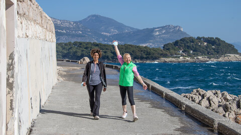Tour du Cap Ferrat 21février2021, Patricia et Martine 21fev2021  4 sur 16 
