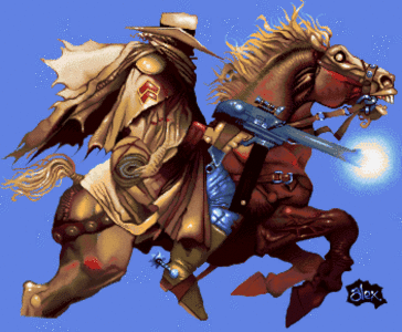 Amiga Pixel art 1,  Incomming-Alex-Alex_BisleysHorsy