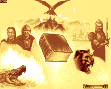 Amiga Pixel art 1,  Incomming-Mithrandir-Mithrandir_Deswenturado