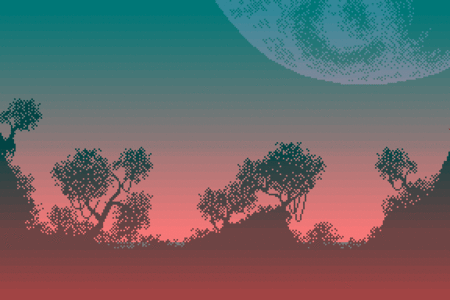 Amiga Pixel art 1, FranckSauer-Agony_Level2_Horizon