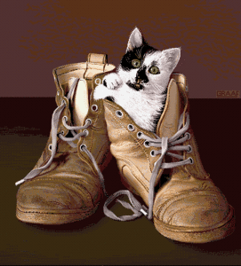 Amiga Pixel art 1, Graaf-Graaf_CatInBoot