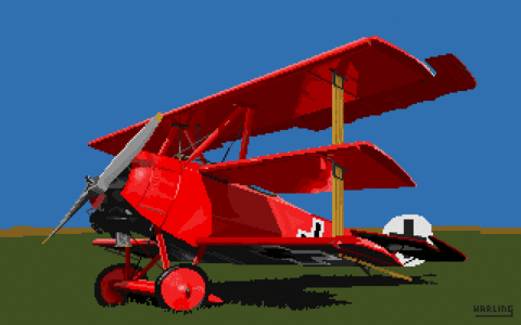 Amiga Pixel art 1, IanHarling-IanHarling_Triplane