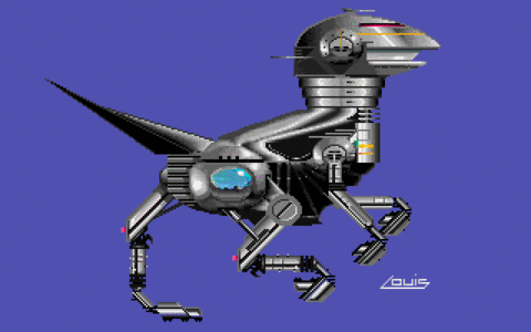 Amiga Pixel art 1, LouisJohnson-Louis_HitechRex