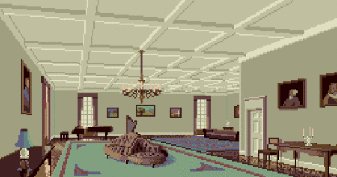 Amiga Pixel art 2, MagneticScrolls-GuildOfThieves_06_MusicRoom