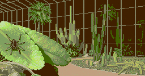 Amiga Pixel art 2, MagneticScrolls-GuildOfThieves_20_HotHouse