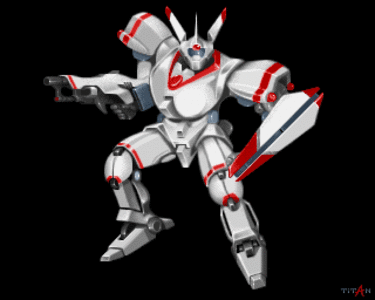 Amiga Pixel art 1, Titan-Titan_Mech