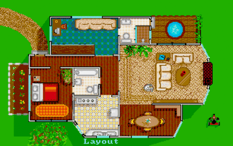 Amiga Pixel art 2, Applications-_images-ProPaint_HousePlan.tft1