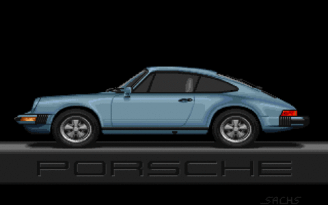 Amiga Pixel art 2, JimSachs-_images-JimSachs_Porsche1.tft1