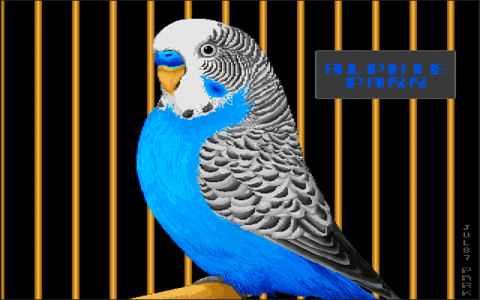 Amiga Pixel art 2, Park-_images-Park_Budgie.tft1