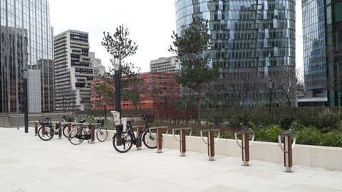 Stationnements vélos, Iris CB21 13 arceaux