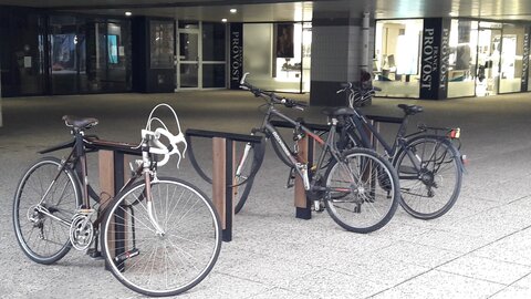 Stationnements vélos, Iris 4 arceaux