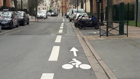 Pistes cyclables, Nelaton contresens cyclable