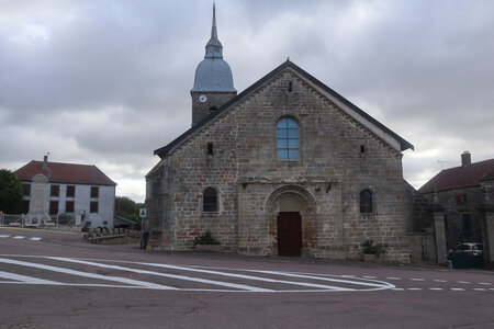 20200813-02 GR7 Ballon d'Alsace - Grancey - Beaune, 1609 L'église de Serqueux