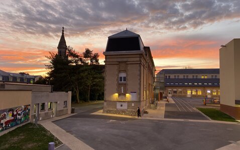 JPO SM 2020-2021, saint michel au couché du soleil