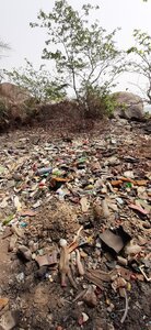Un p'tit tour en Basse-Guinée !, Et quand on zoome sur ces jolis paysages... On désespère du manque d'infrastructures pour gérer les déchets.